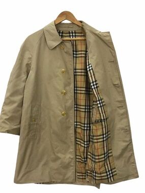 Vintage Burberry London Nova Check Trench Coat / Car Coat